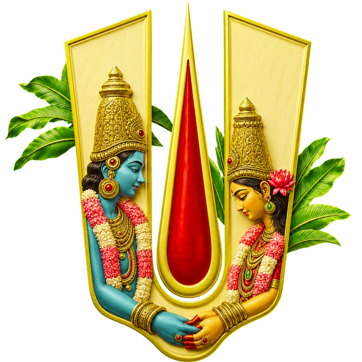 Thirunamam — Sri Venkateswara & Padmavathi